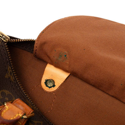 Louis Vuitton Monogram Speedy 30 M41526 Brown PVC Leather Women Louis Vuitton