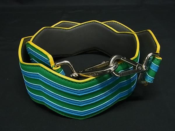 Fendi Leather Shoulder Strap For Bags Shoulder Strap Women Men Greenish And