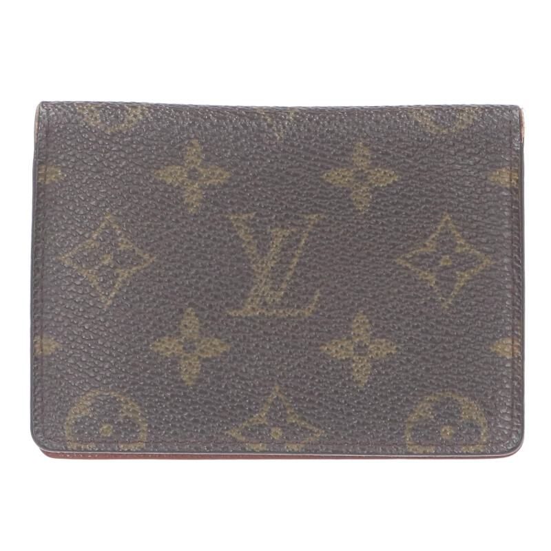 Louis Vuitton M60533 Porte 2 Carte Vertical Monogram Card Case For Men