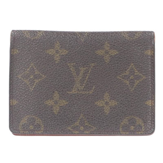 Louis Vuitton M60533 Porte 2 Carte Vertical Monogram Card Case For Men