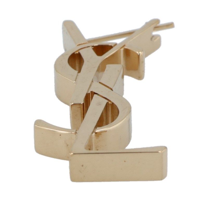 Saint Laurent Paris Cassandra Logo Earrings Men's