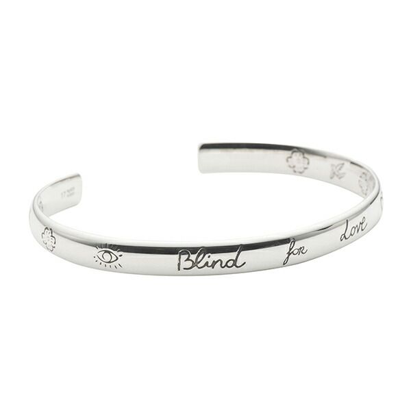 Gucci Bracelet Blinds For Love Silver