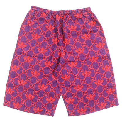  Gucci Adidas Gucci Adidas 691440 Micro GG 100% Silk Michele Period Button Fly