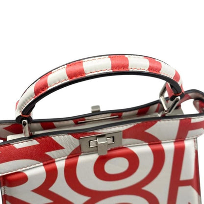 Fendi X Marc Jacobs Handbag Shoulder Bag Peekaboo Iseeu Petit 8bn335 Amwr F1kg1