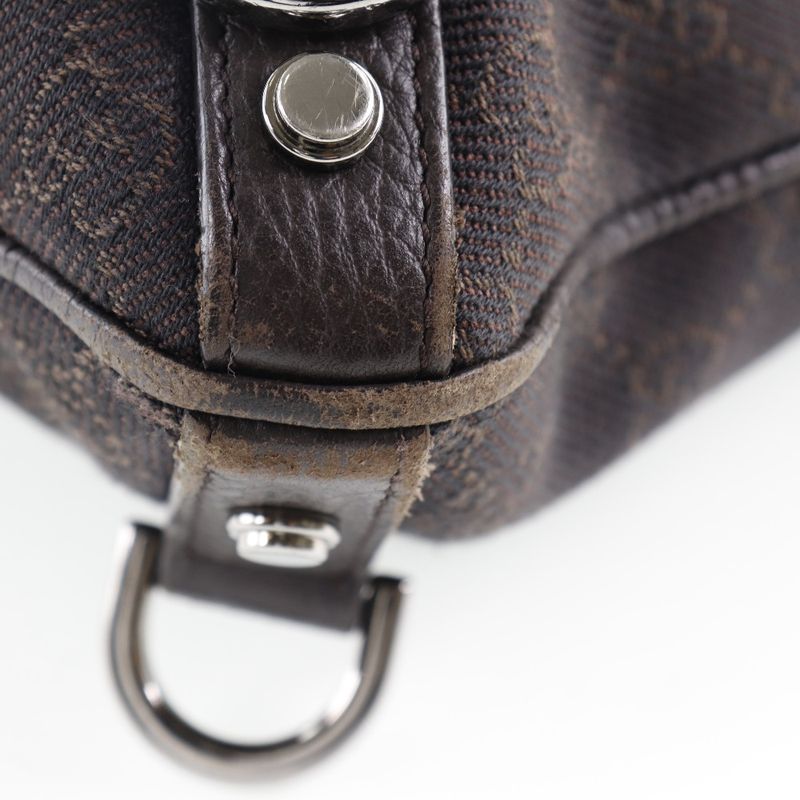 Gucci Abby 268642 GG Canvas Brown Women Shoulder Bag