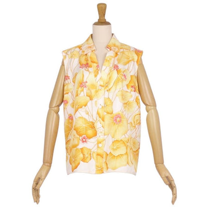 Hermes Shirt Margiela Period Blouse Sleeveless All Over