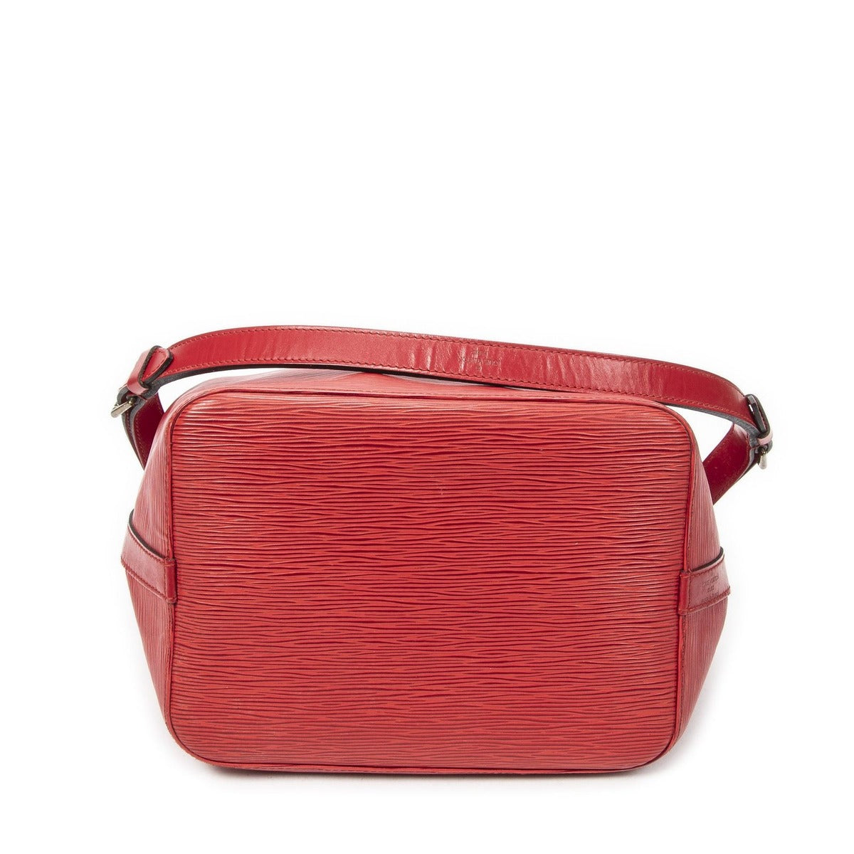 Louis Vuitton Noe Red Epi Handbag — view 6
