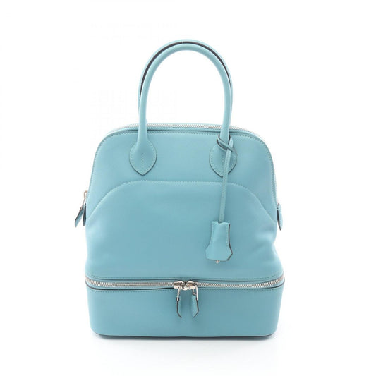 Hermes Handbag Bolide Cles Leather Blue Atoll Blue-at-le