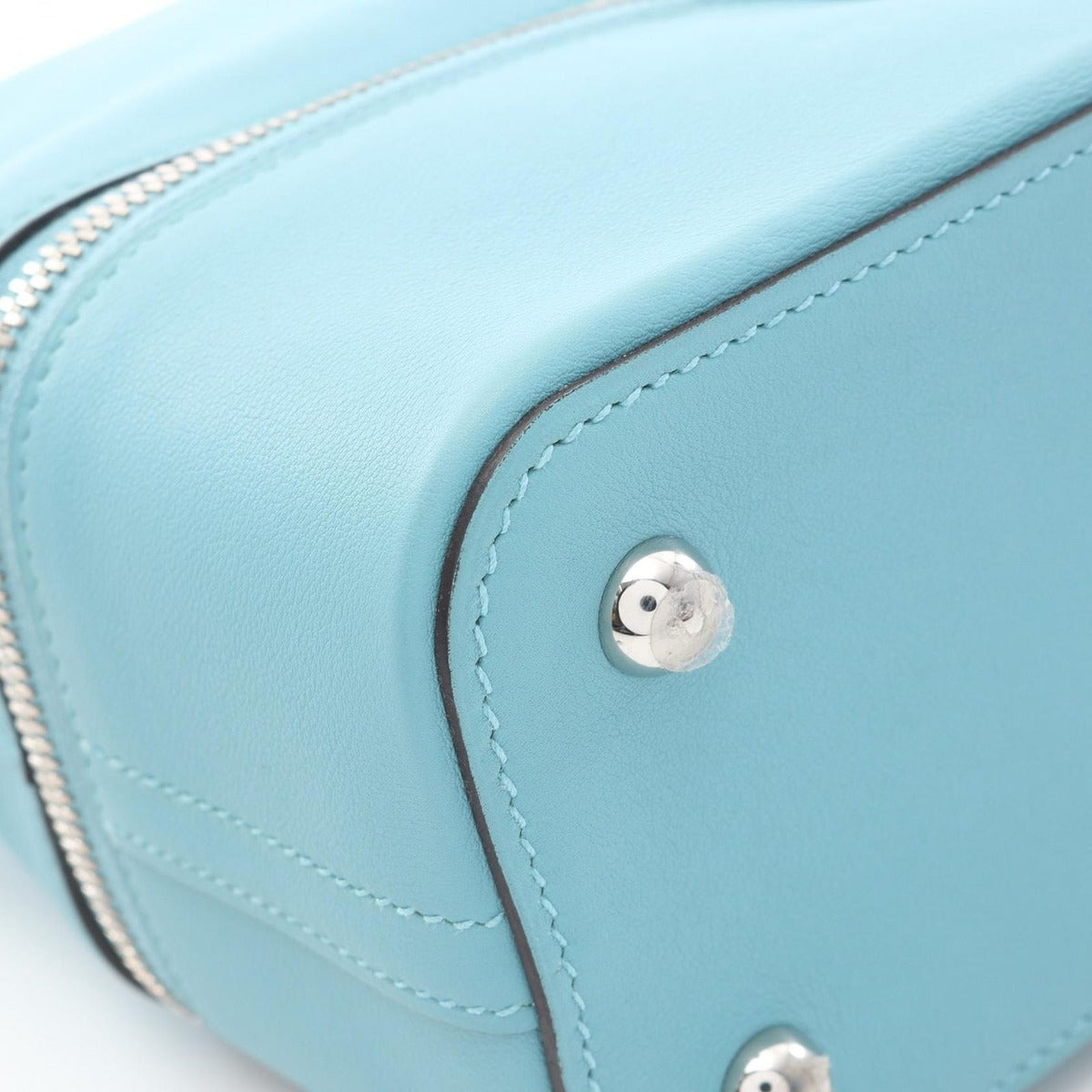 Hermes Handbag Bolide Cles Leather Blue Atoll Blue-at-le — view 8