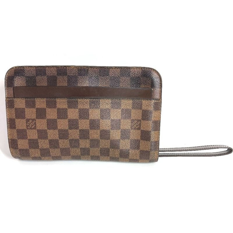 Louis Vuitton Second Bag Saint Damier Canvas Ebene Brown