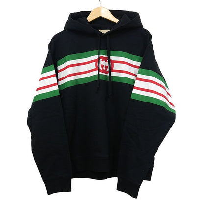 Gucci Pullover Hoodie 646953 Size M Black