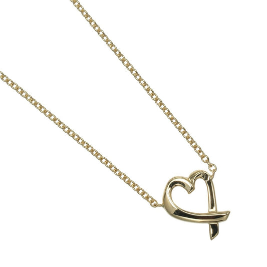 Tiffany & Co Loving Heart 18k Yellow Gold Necklace