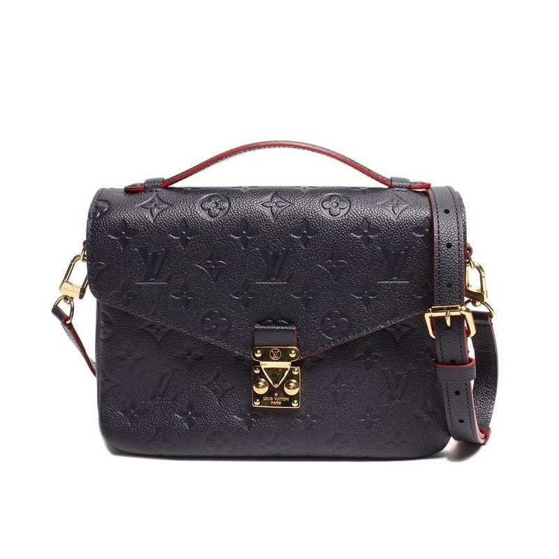 Louis Vuitton Shoulder Bag Handbag Gold Hardware Pochette Metis MM