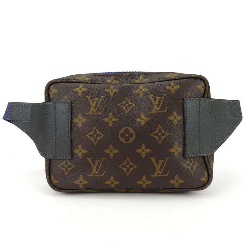 Louis Vuitton Waist Bag Pacific Bum Bag M43828 Monogram Brown Blue Kim Jones