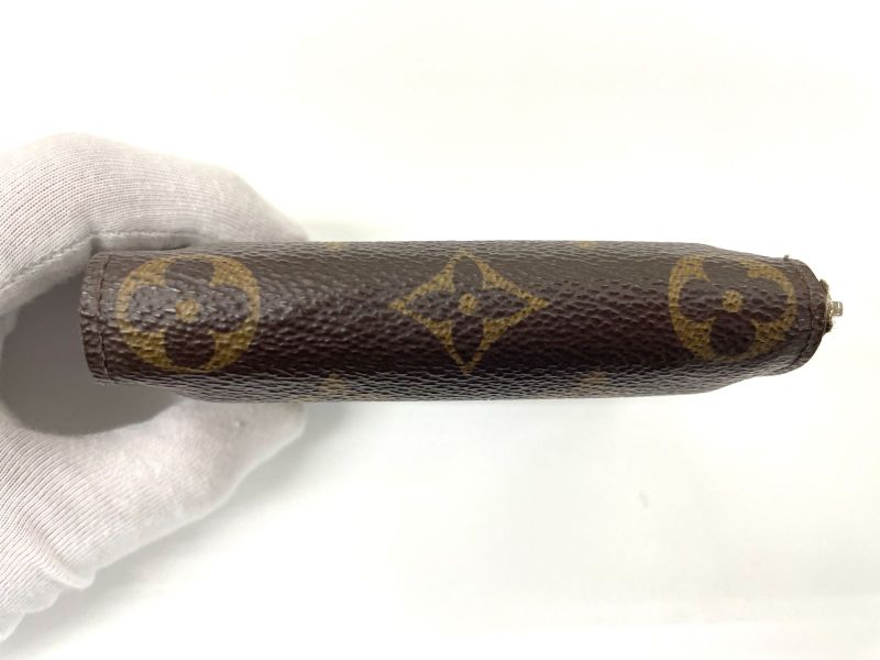 Louis Vuitton Monogram Zippy Coin Purse Zippy Wallet Round Zip Compact Wallet