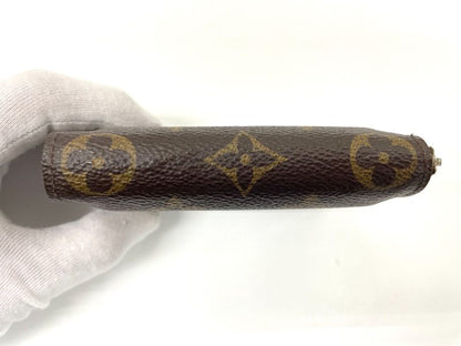 Louis Vuitton Monogram Zippy Coin Purse Zippy Wallet Round Zip Compact Wallet