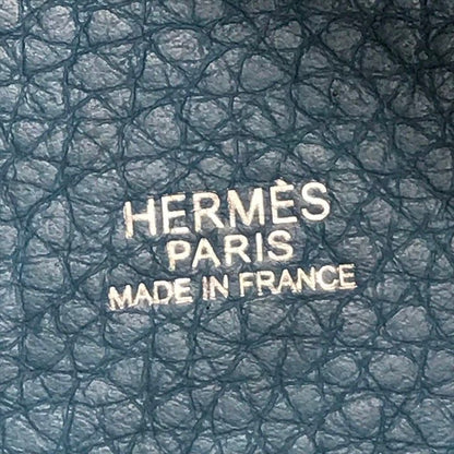 Hermes Picotin Blue Jean Hand Bag Leatheed Bag Jeans