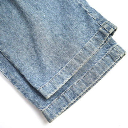 Loewe High Waisted Belted Denim Pants S2292010ib Indigo 36