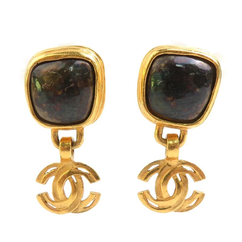 Chanel Earrings Coco Mark