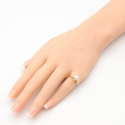 Tiffany & Co Ring Pearl Diamond 18k — view 8