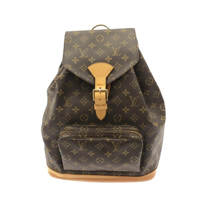 Louis Vuitton Monogram Montsouris GM Backpack Brown Marron