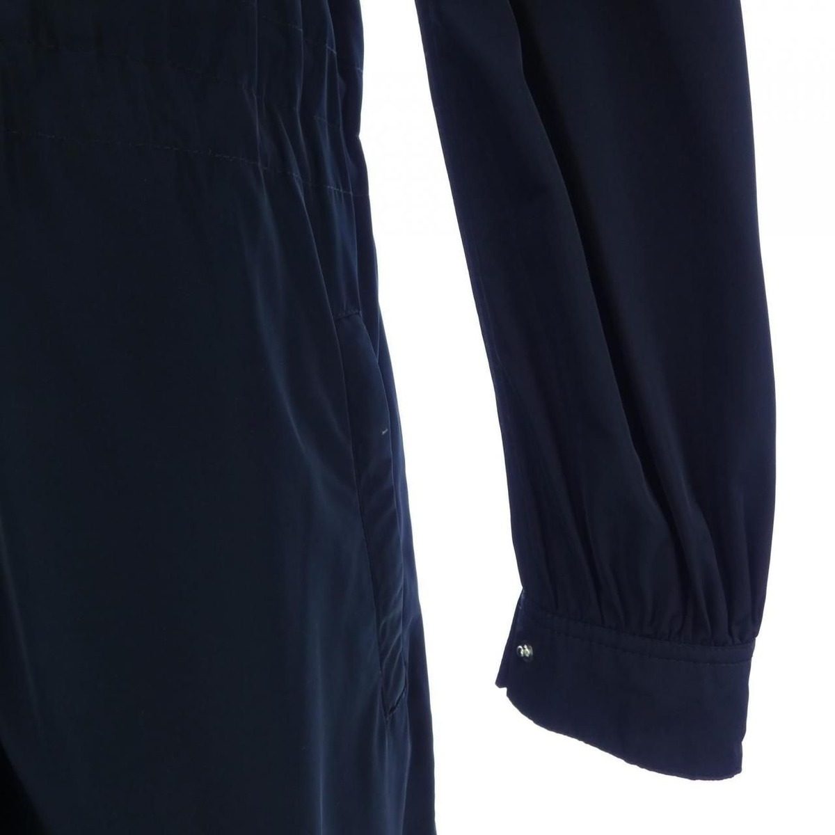 Moncler Kourou Coat Navy — view 6