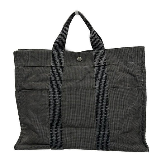 Hermes Her Line Tote MM Gray