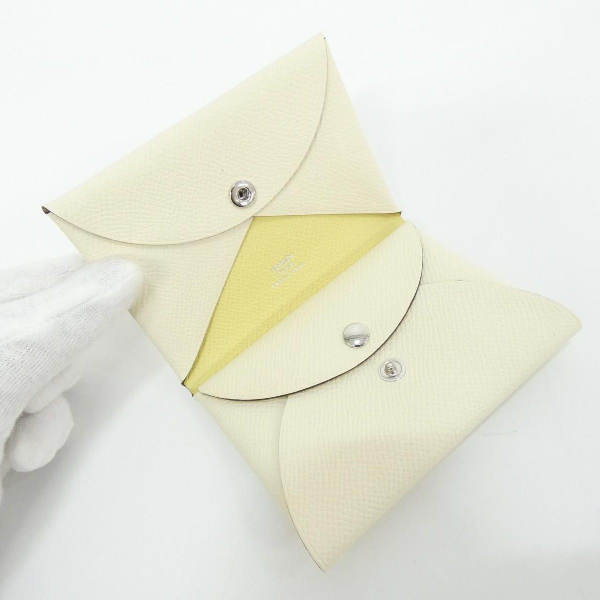 Hermes Calvi Duo Verso Coin Case — view 3