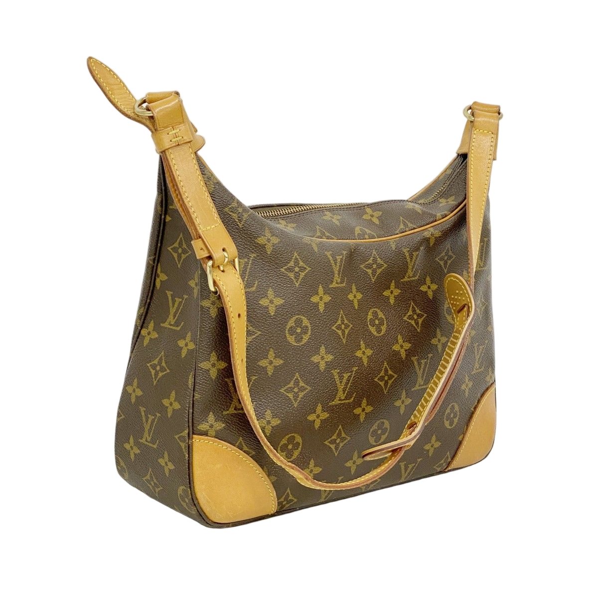 Louis Vuitton Shoulder Bag Monogram Boulogne 30 Brown — view 2