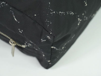 Chanel Travel Line Pouch Small Bag Nylon Black Travel Line Miscellaneous Goods