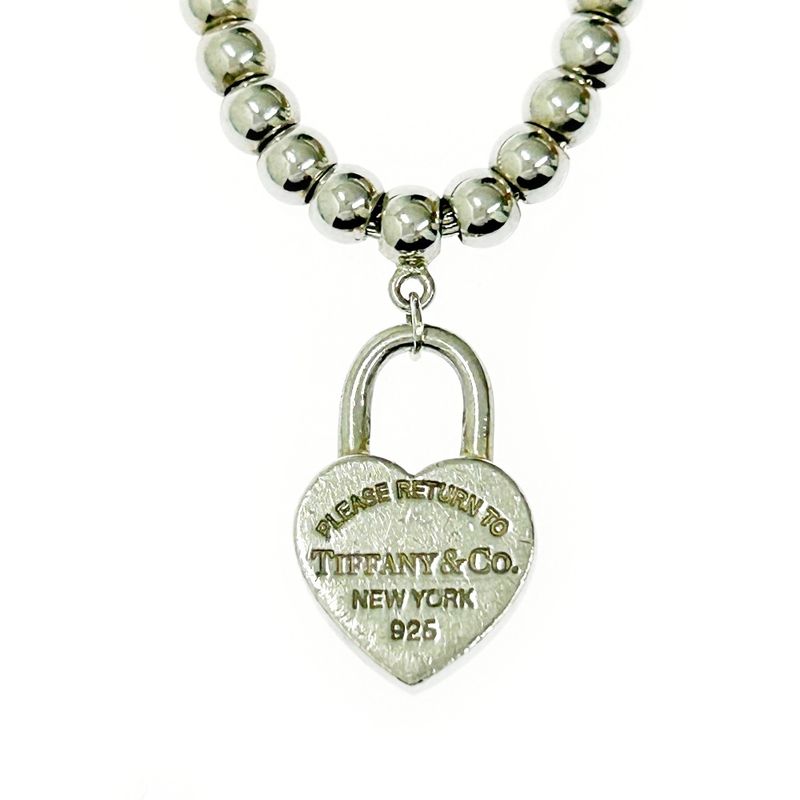 Tiffany & Co Silver Return to Heart Cadenna Bracelet 5.5g 925 Engraved 363755