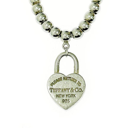 Tiffany & Co Silver Return to Heart Cadenna Bracelet 5.5g 925 Engraved 363755