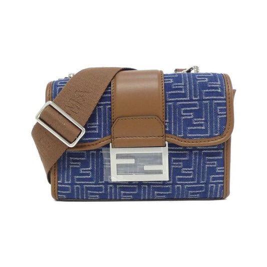 Fendi Double Baguette 7 Va649 AUGO Shoulder Bag