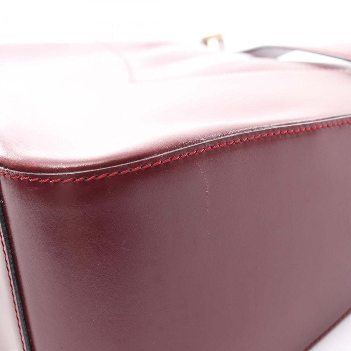 Saint Laurent Yves Shoulder Bag Gold Leather — view 12