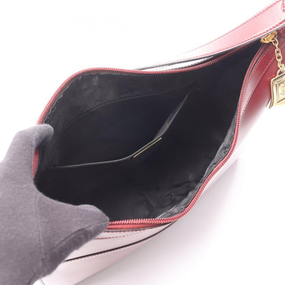 Saint Laurent Yves Shoulder Bag Gold Leather — view 3