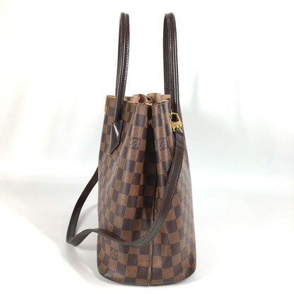 Louis Vuitton Shoulder Bag Kensington N41435 Damier Canvas Brown