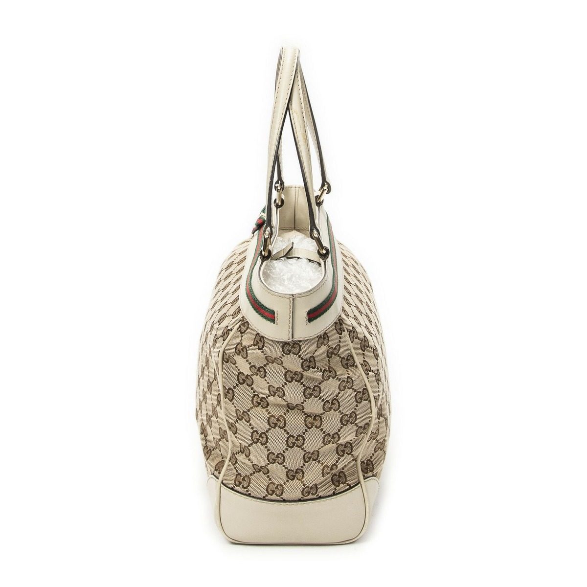 Gucci Mayfairt Beige GG Canvas Shoulder Bag — view 3