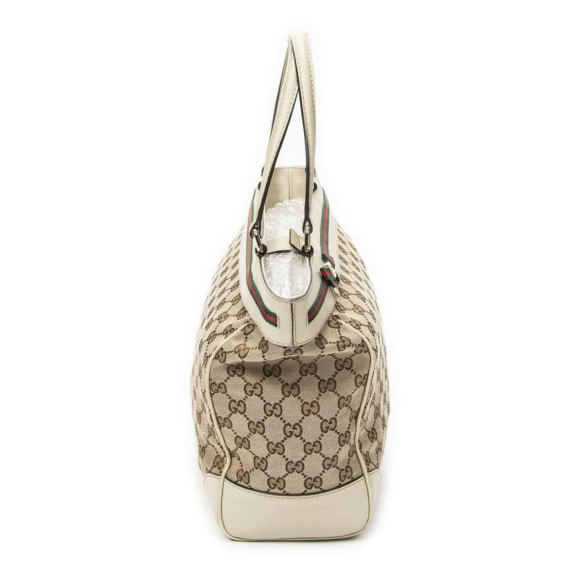 Gucci Mayfairt Beige GG Canvas Shoulder Bag — view 4