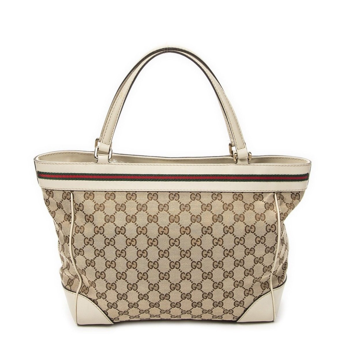 Gucci Mayfairt Beige GG Canvas Shoulder Bag — view 5