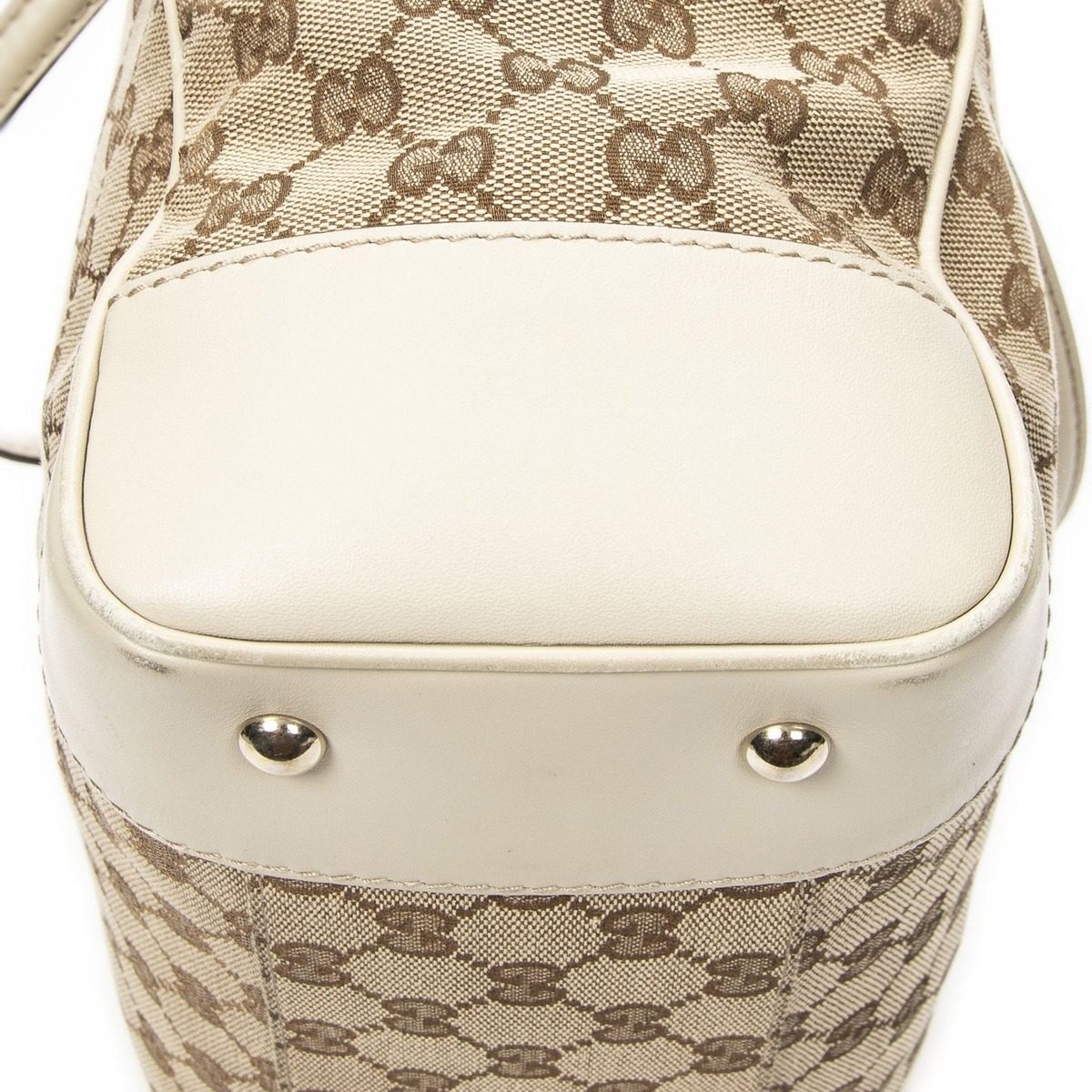 Gucci Mayfairt Beige GG Canvas Shoulder Bag — view 7