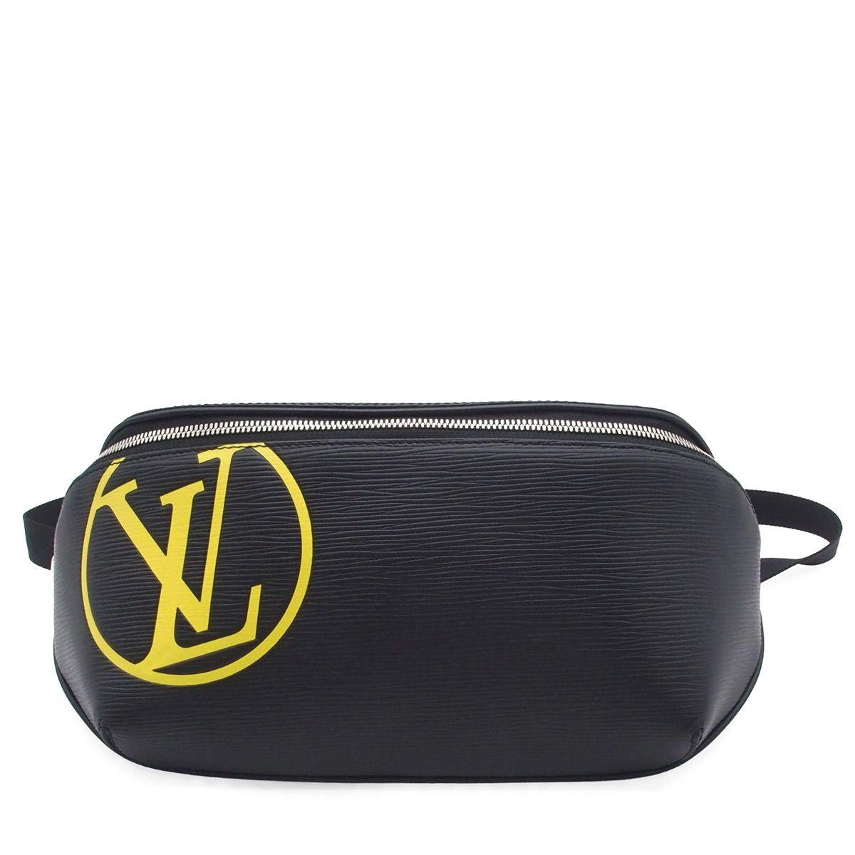 Louis Vuitton Bum Bag LV Circle Noir Black Epi Leather Waist Pouch