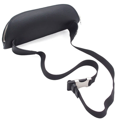 Louis Vuitton Bum Bag LV Circle Noir Black Epi Leather Waist Pouch — view 4