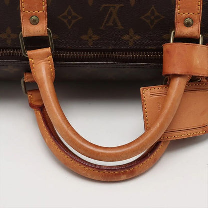Louis Vuitton Monogram Keepall 60 M41422 Leather Boston Bag Business Travel