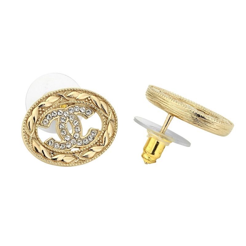 Chanel Earrings Stud Earrings Gold/silver