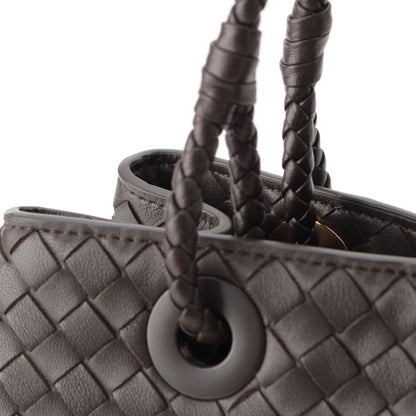 Bottega Veneta Intrecciato Basket Leather 2way Shoulder Handbag 836261v08z02272