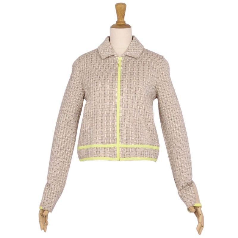 Hermes 2022 Jacket Zip Up Knit Cot — view 2