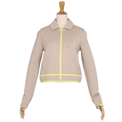 Hermes 2022 Jacket Zip Up Knit Cot — view 2