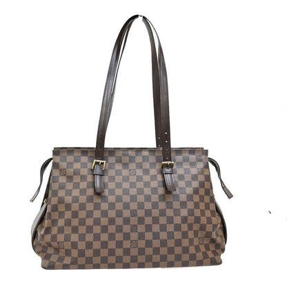 Louis Vuitton Chelsea Shoulder Tote Bag Damier Ebène N51119 74ka718