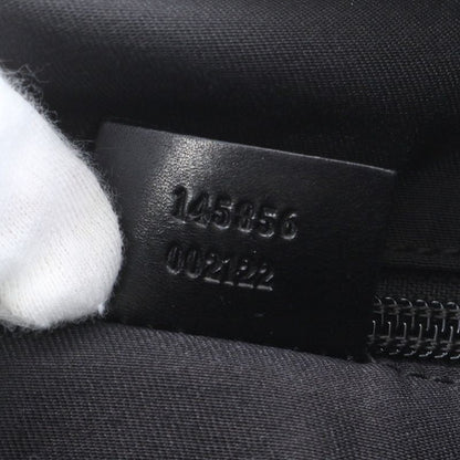 Gucci GG Canvas Perforated Leather Shoulder Bag Crossbody Messenger Business