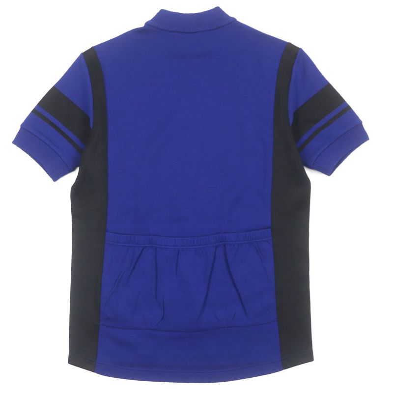  Louis Vuitton 19AW Jacquard Saik Ring Short Sleeve Half Zip T-shirt Short